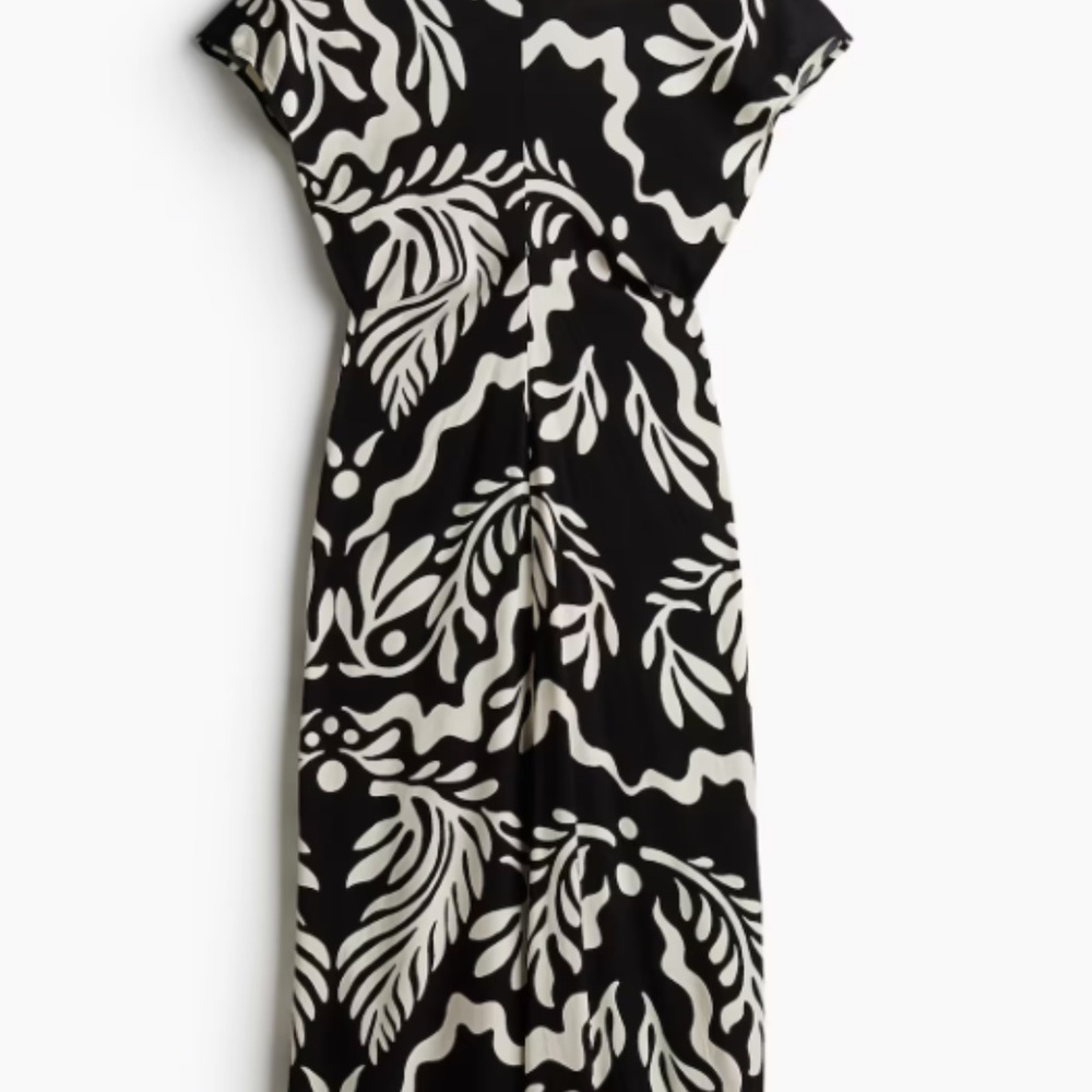 TAPERED-WAIST DRESS